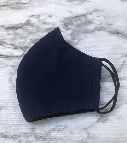 Variety of solid color face mask for boy and girl 5-10 years old with pocket