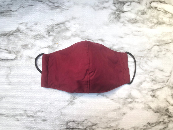 Variety of solid color face mask for boy and girl 5-10 years old with pocket