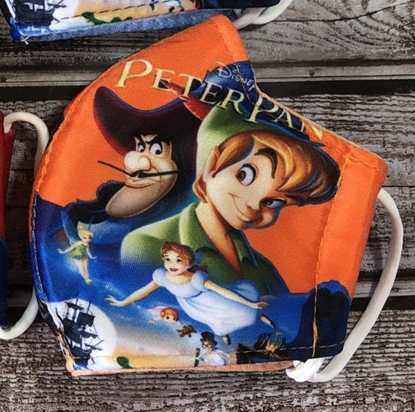 Peter Pan face mask for boys and girls 3-6 years old