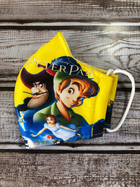 Peter Pan face mask for boys and girls 3-6 years old