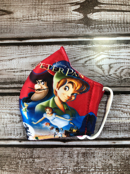 Peter Pan face mask for boys and girls 3-6 years old