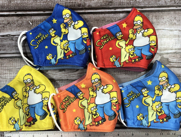 The Simpson face mask for teen & small adult