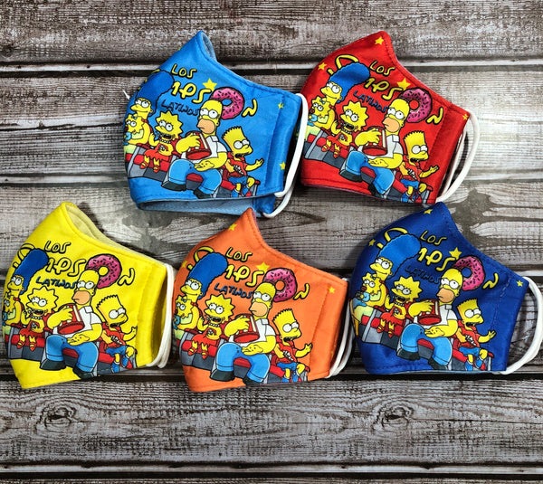 The Simpson face mask for teen & small adult