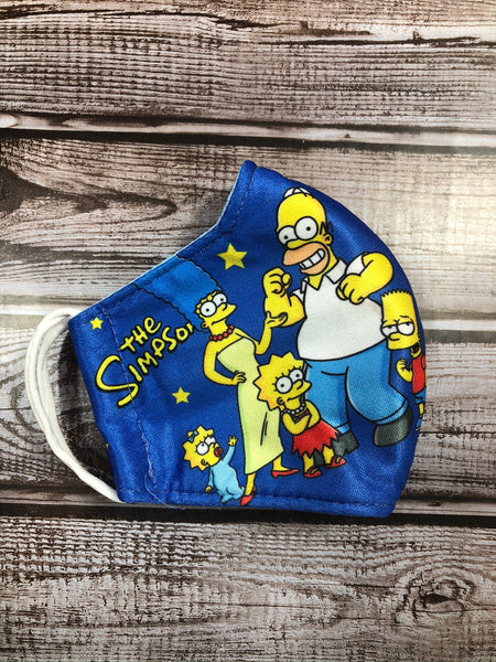The Simpson face mask for teen & small adult