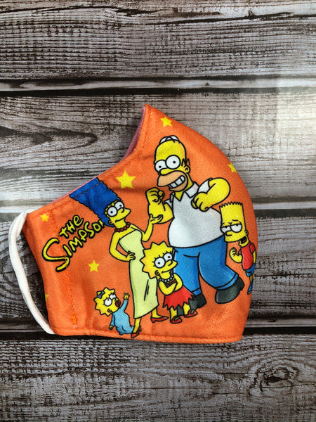 The Simpson face mask for teen & small adult