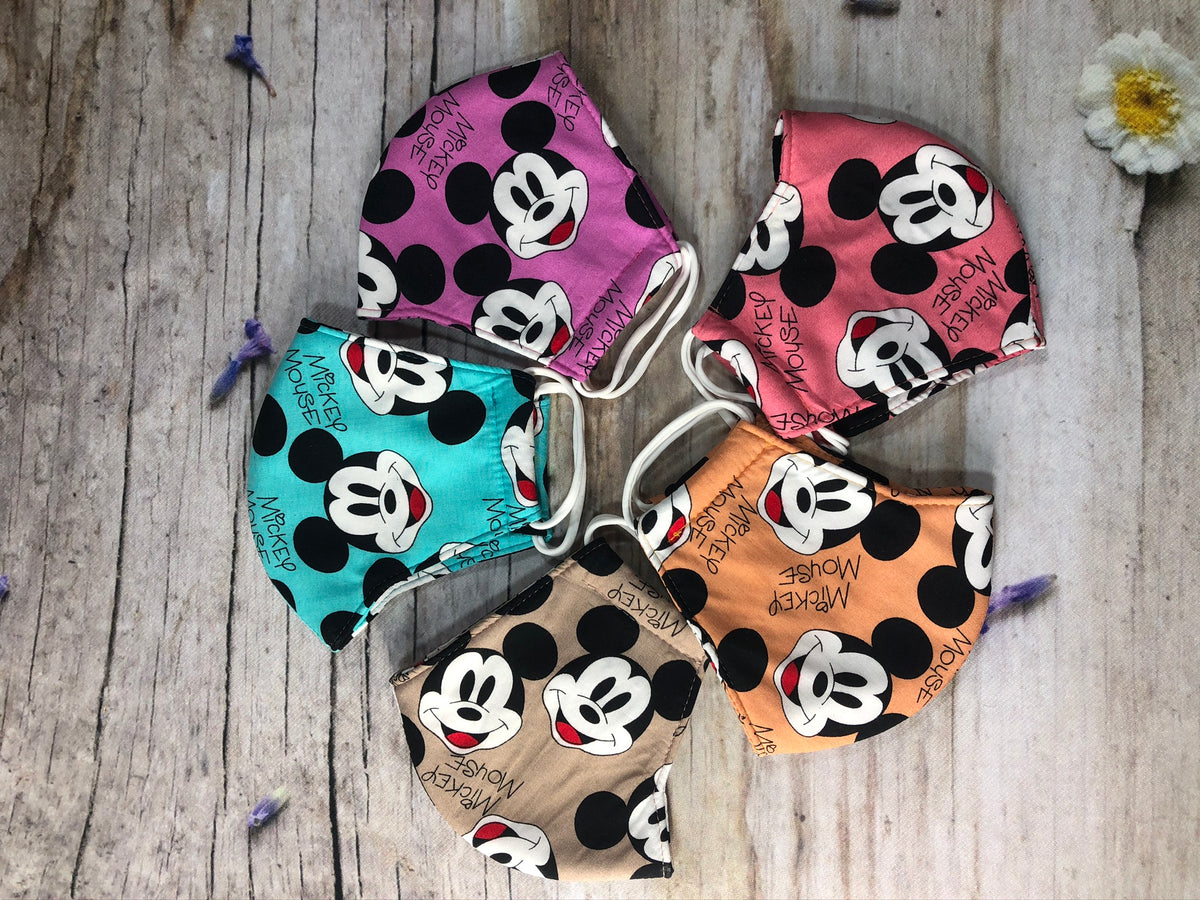 Mickey Mouse Face Mask Template