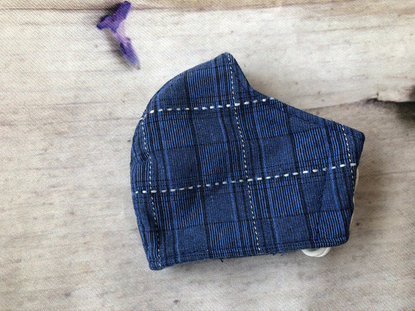 Variety of plaid face mask for boy 2-5 years old