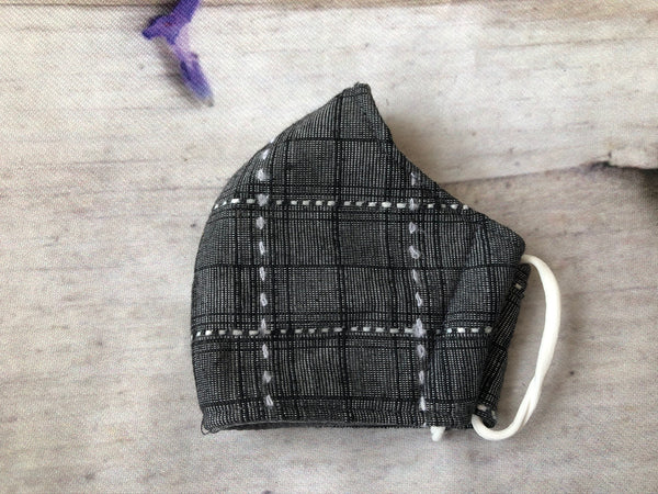Variety of plaid face mask for boy 2-5 years old