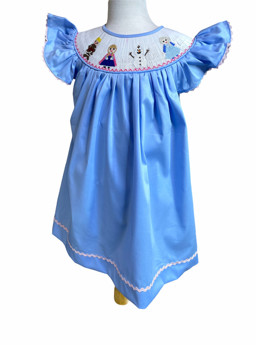 frozen smocked dress theme 2021 – Honey Bee Smocked Boutique long to be exact big dressers online Women's Event Dresses | Size:27W