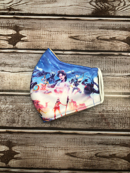 Fortnite Aquaman face mask for teen & small adult