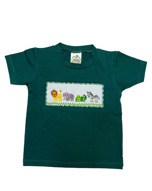 Boy smocked Tshirt