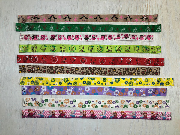 Face mask holder and lanyard colorful prints for kids
