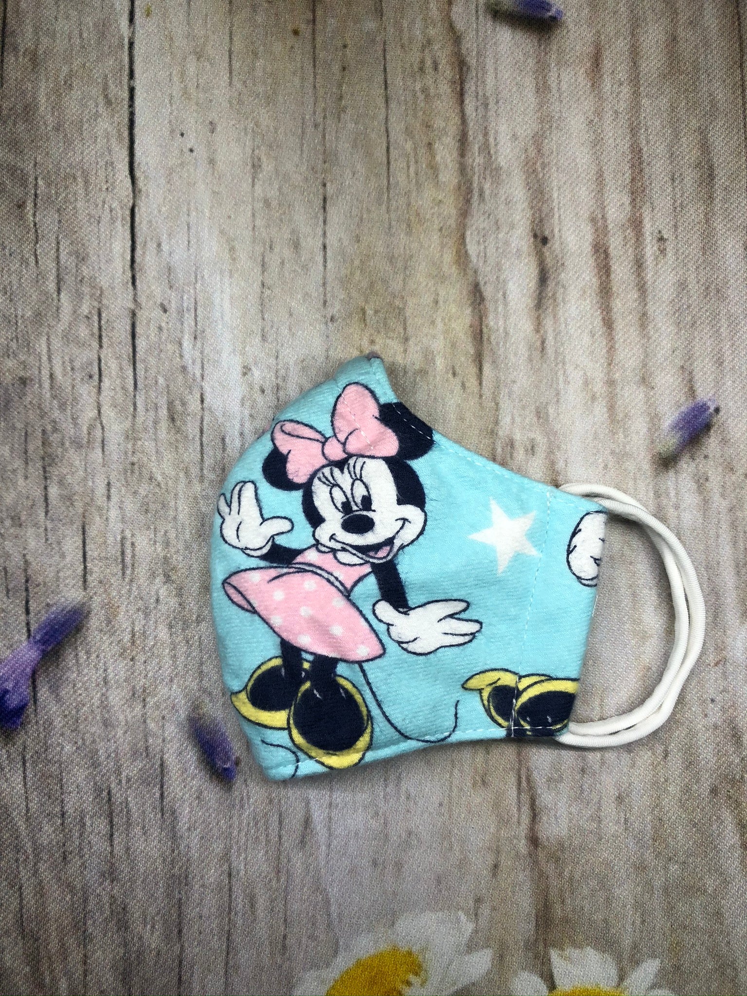 Magical Mouse face mask for girls with pocket and nose wire