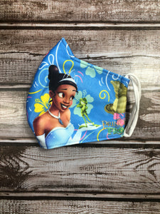 Princess and the frog face mask for girls 7 years old and up to teen