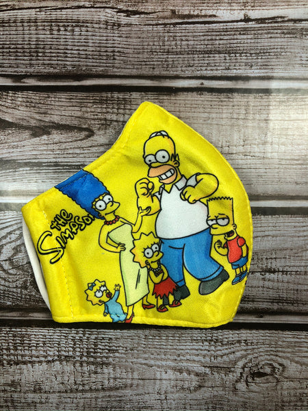 The Simpson face mask for teen & small adult