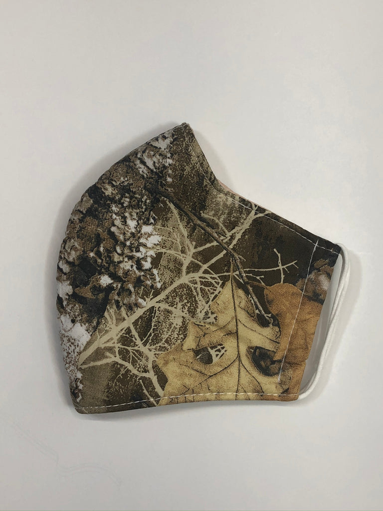 Real tree camouflage face mask for teen & small adult β Honey Bee ...