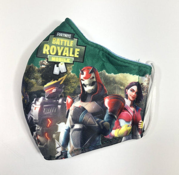 Fortnite Battle Royale face mask for teen & small adult