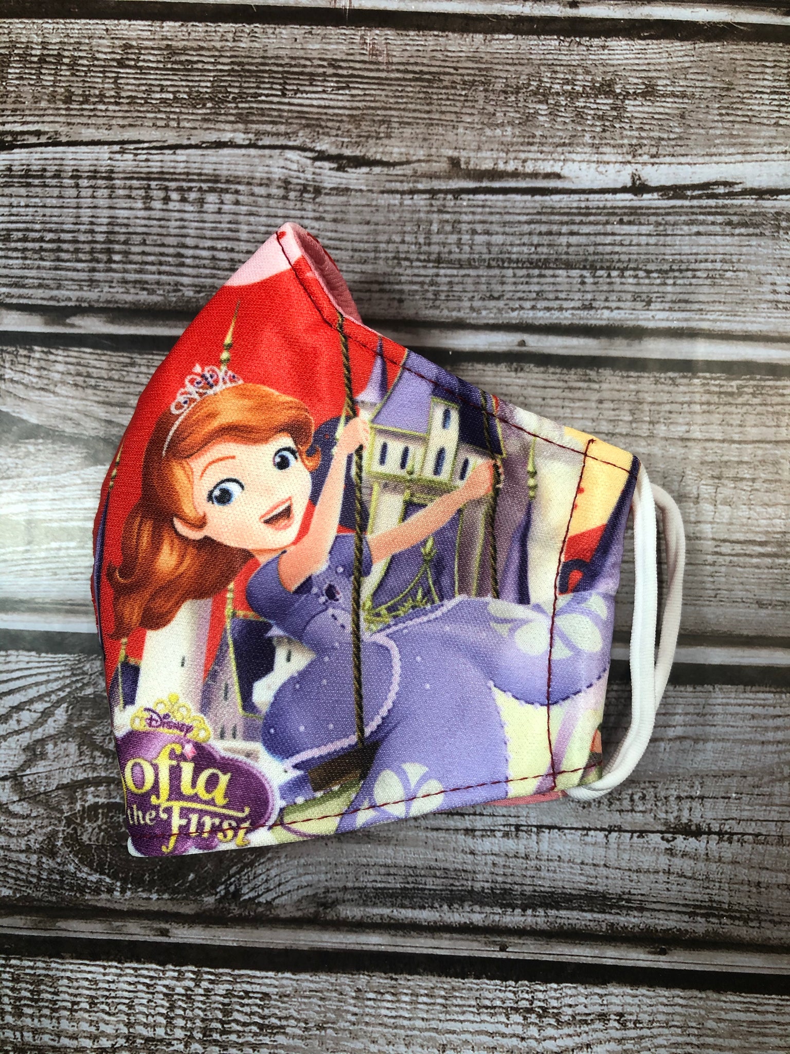 Sofia the first face masks for girls teen and small adult