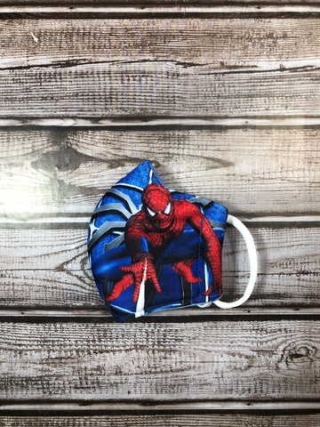 Spider man face masks for boy 3-6 years old